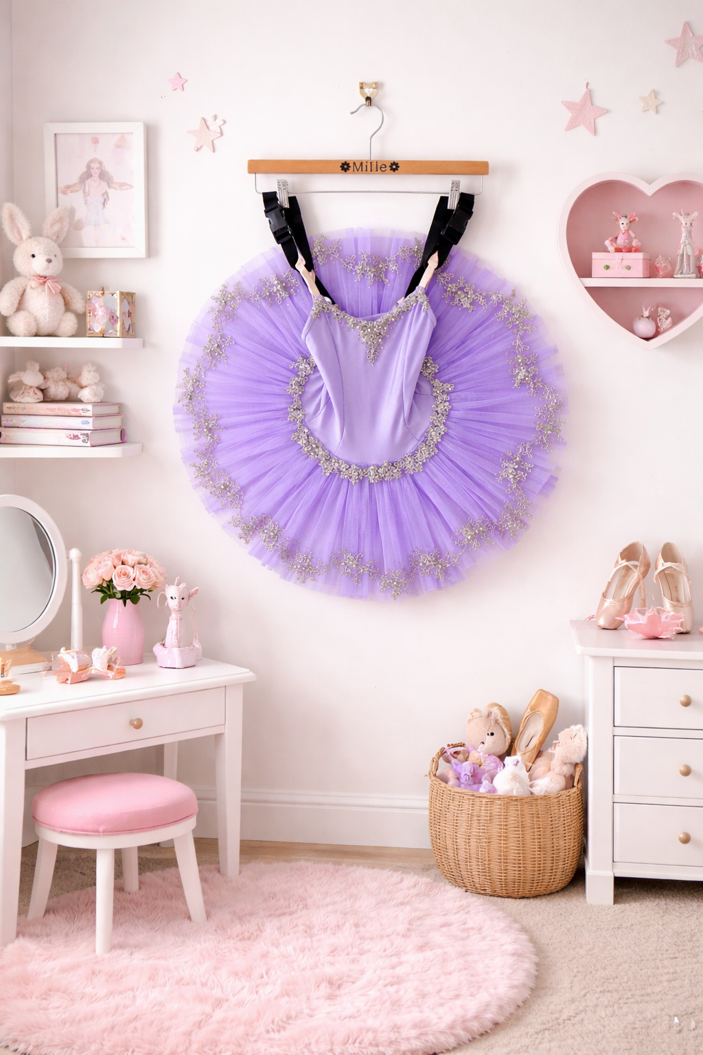 Pancake Tutu Hanger: Ballet Dance Costume Storage Solution