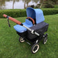 Bugaboo Donkey side basket raincover BLACK