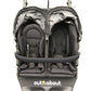 BLACK Zip on Handle and 1 Double Bumper bar cover set