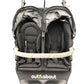 CREAM QUILTED Zip on Handle and 1 Double Bumper bar cover set