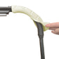 CREAM QUILTED Zip on handlebar covers