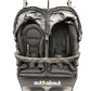 GREY QUILTED Zip on Handle and 1 Double Bumper bar cover set