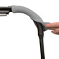 LIGHT GREY Zip on handlebar covers