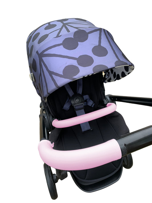 BABY PINK Zip on Handle and Bumper bar cover set (SINGLE)