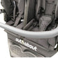 LIGHT GREY Zip on 1 double Bumper bar cover
