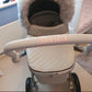 BLACK Zip on handlebar covers