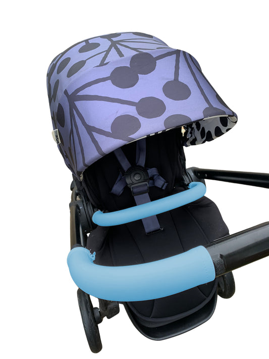 BABY BLUE Zip on Handle and Bumper bar cover set (SINGLE)