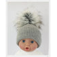 Single Pom-Pom hats (With personalised name)